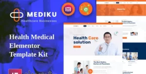 Mediku - Health Medical Elementor Template Kit