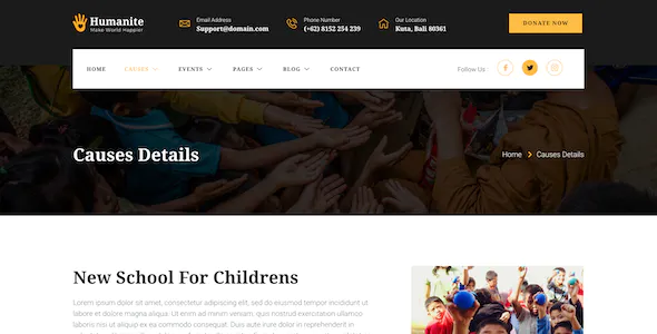 Humanite – Charity & Donation - Gambar 3