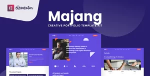 Majang - Personal Portfolio Elementor Template Kit