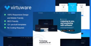Virtuware - Saas & Digital Company Elementor Kit