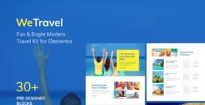 WeTravel - Travel and Tourism Template Kit