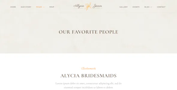 Alycia & Jevan – Wedding Invitation - Gambar 2