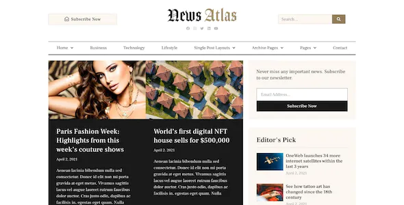 NewsAtlas – News & Magazine - Gambar 2
