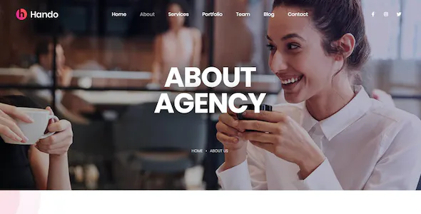 Hando - Corporate & Portfolio - Gambar 3