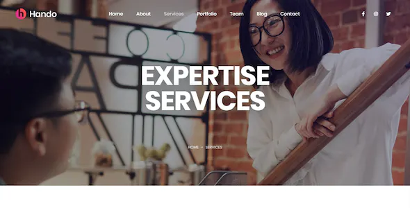 Hando - Corporate & Portfolio - Gambar 2