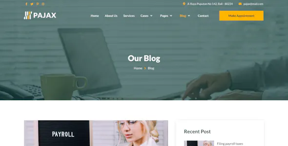 Pajax – Tax Advisor & Financial Consulting - Gambar 2